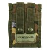MFH Double 9mm Magazine Pouch Small MOLLE Woodland 2