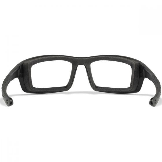 Wiley X WX Grid Glasses - Clear Lenses / Matte Black Frame