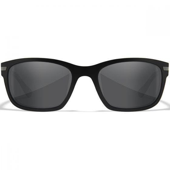 Wiley X WX Helix Glasses - Grey Lenses / Matte Black Frame