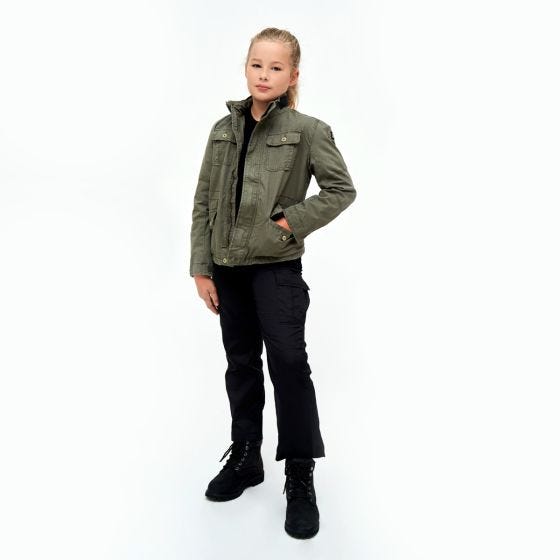 Brandit Kids Britannia Jacket Olive