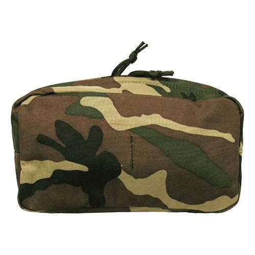 MFH Utility Pouch Large MOLLE Woodland