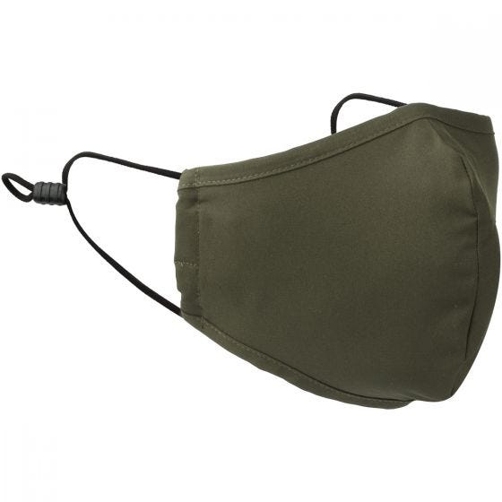 Mil-Tec Mouth/Nose Cover Wide Shape Elastic Olive