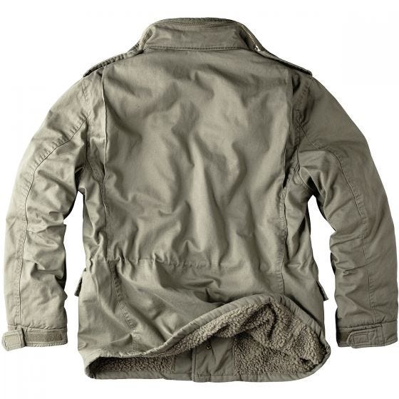 Surplus Paratrooper Winter Jacket Olive Washed