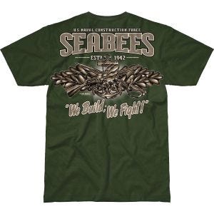 7.62 Design USN Seabees Vintage Battlespace T-Shirt Military Green
