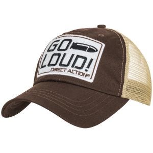 Direct Action GO LOUD! Feed Cap Brown