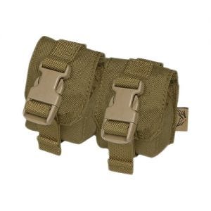 Flyye Double Fragmentation Grenade Pouch Coyote Brown