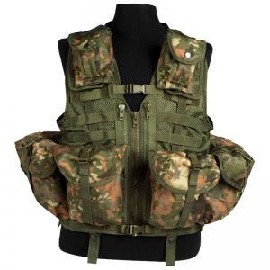 Mil-Tec Tactical Vest Modular System Flecktarn