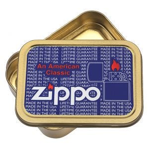 Zippo 3D 2oz Tobacco Tin