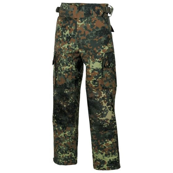 MFH Commando Trousers Smock Ripstop Flecktarn