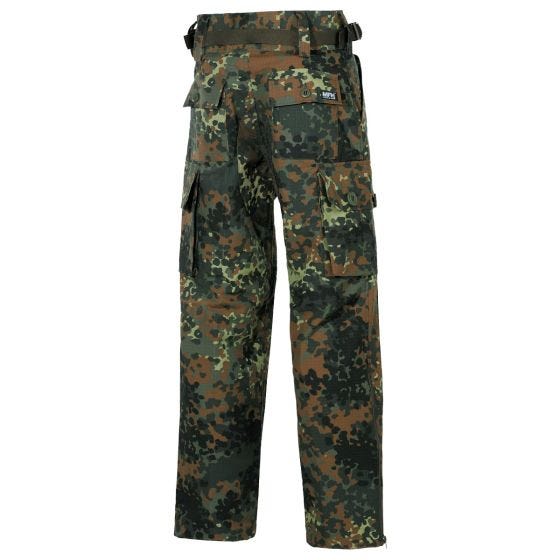 MFH Commando Trousers Smock Ripstop Flecktarn
