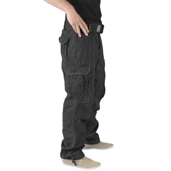 Surplus Premium Vintage Trousers Black
