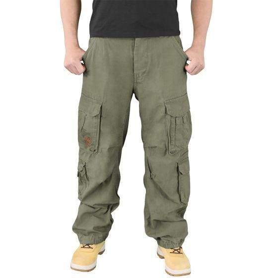 Surplus Airborne Vintage Trousers Olive