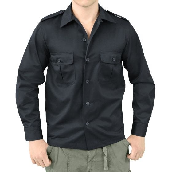 Surplus US Shirt Long Sleeve Navy