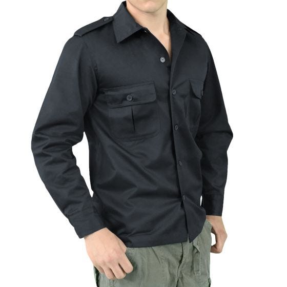 Surplus US Shirt Long Sleeve Navy