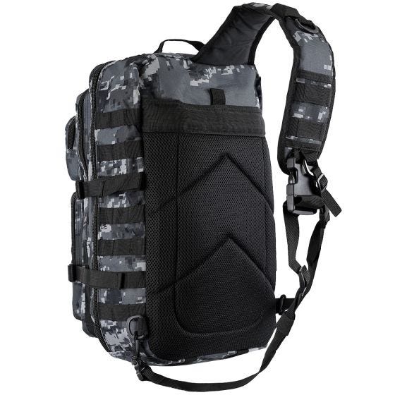 Mil-Tec One Strap Assault Pack Large Black Digital