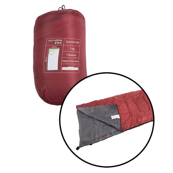 Mil-Tec Yellowstone Mummy Sleeping Bag Comfort 200