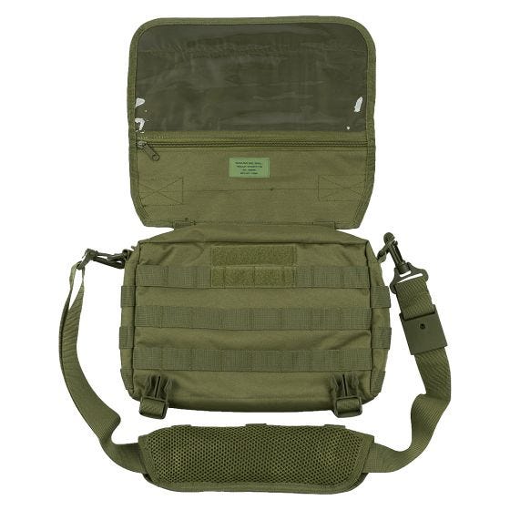 MFH MOLLE Shoulder Bag Padded Straps Olive