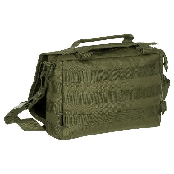 MFH MOLLE Shoulder Bag Padded Straps Olive