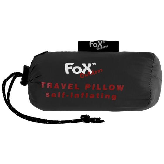 Fox Outdoor Inflatable Travel Pillow Black