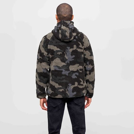 Brandit Teddyfleece Worker Jacket Dark Camo