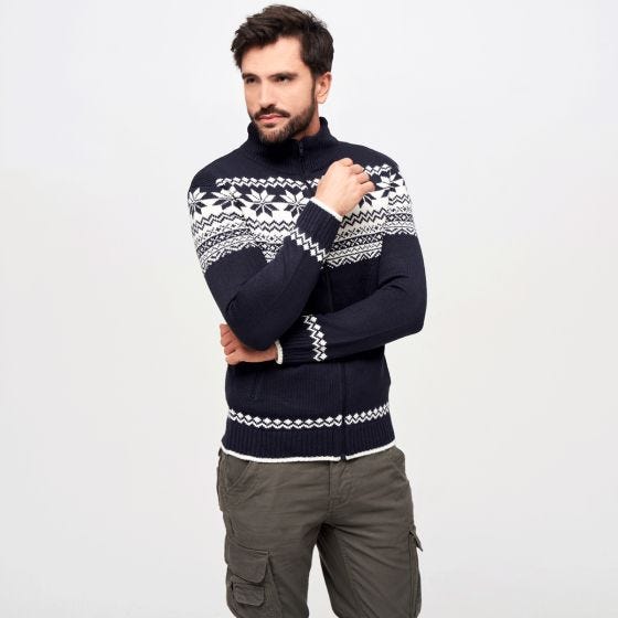 Brandit Cardigan Norweger Navy