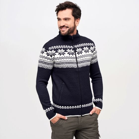 Brandit Cardigan Norweger Navy