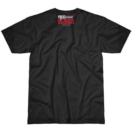 7.62 Design Red Bloods Battle Spade T-Shirt Black