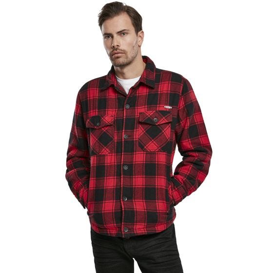 Brandit Lumber Jacket Red / Black