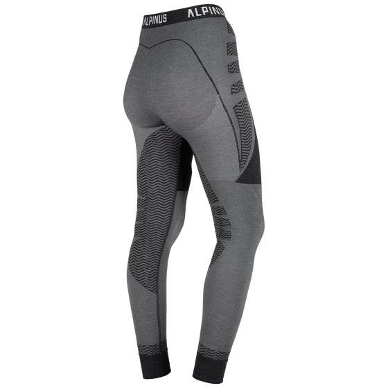 Alpinus Women Pro Miyabi Edition Base Layer Leggings Grey-Melange