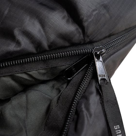 Alpinus Classic 1050 (Right) Sleeping Bag Black/Orange