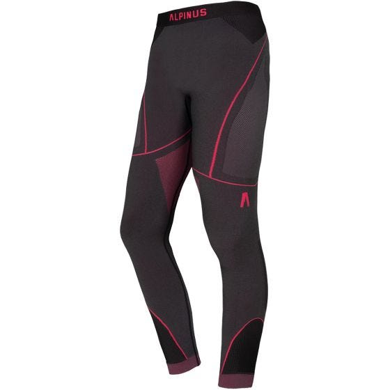 Alpinus Girl's Outdoor Mora Thermoactive Base Layer Set Graphite Pink