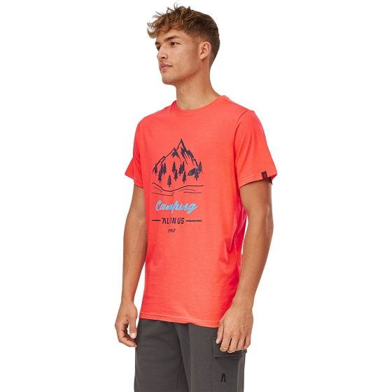 Alpinus Men's Active Polaris T-Shirt Pink