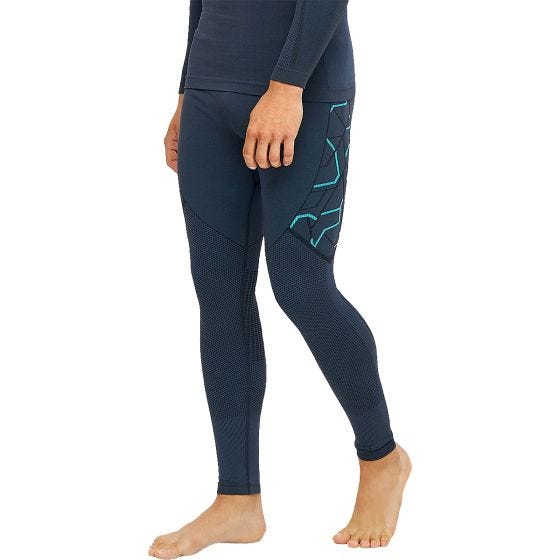 Alpinus Men's Outdoor Gausdal Thermoactive Base Layer Set Graphite Blue
