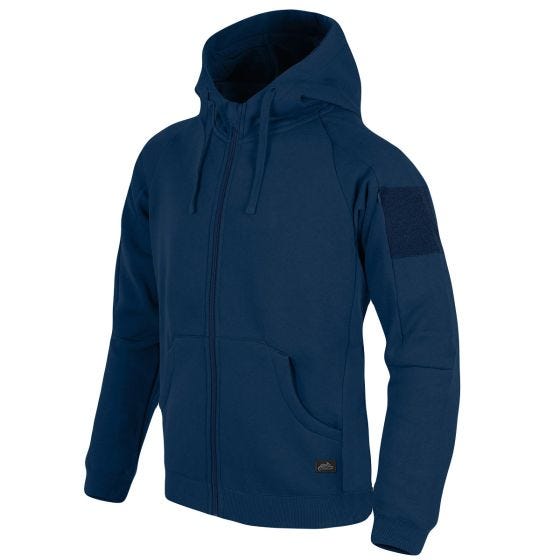 Helikon Urban Tactical Hoodie Lite Full Zip Blue