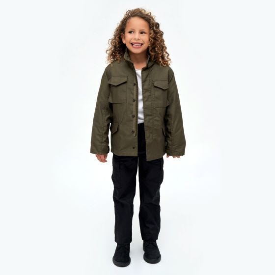 Brandit Kids M-65 Standard Jacket Olive