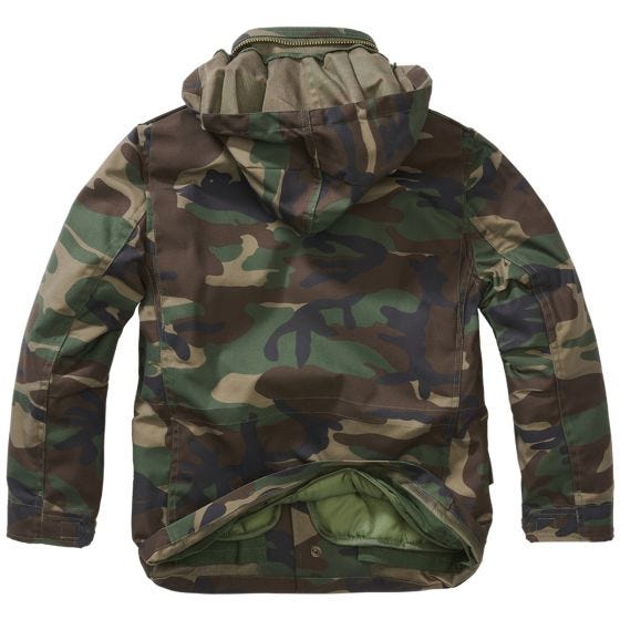 Brandit Kids M-65 Standard Jacket Woodland