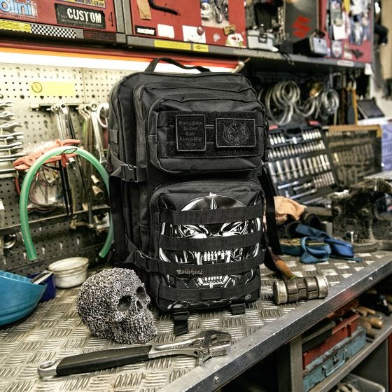 Brandit Motörhead US Cooper Rucksack Large Black