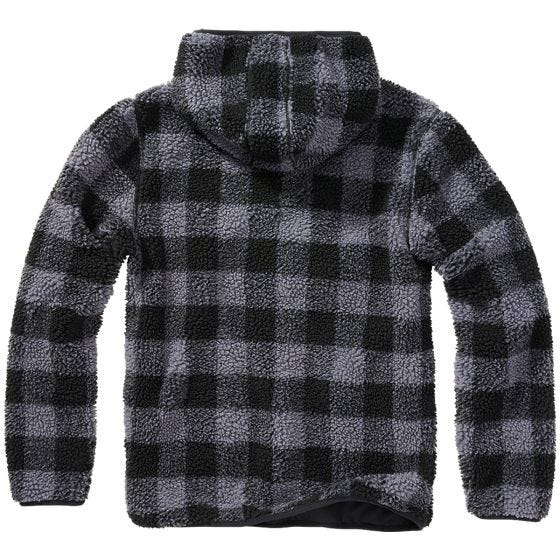 Brandit Teddyfleece Worker Pullover Black/Grey