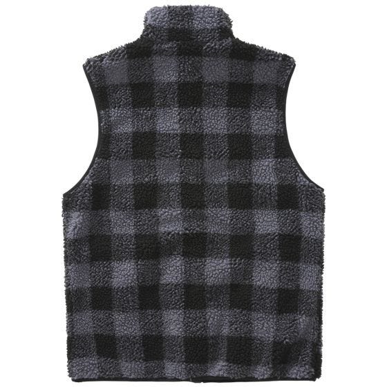 Brandit Teddyfleece Worker Vest Black/Grey