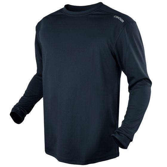Condor Maxfort Long Sleeve Training Base Layer Top Navy Blue