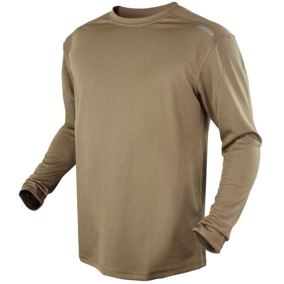 Condor Maxfort Long Sleeve Training Base Layer Top Tan