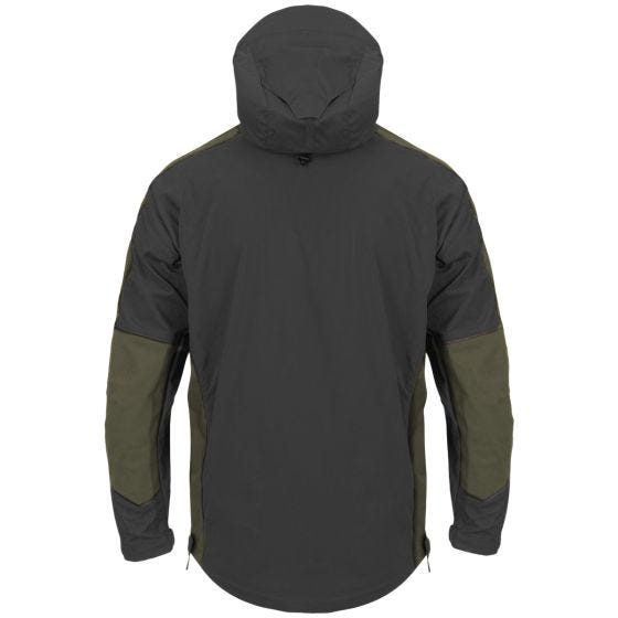 Helikon Woodsman Anorak Jacket Black / Taiga Green