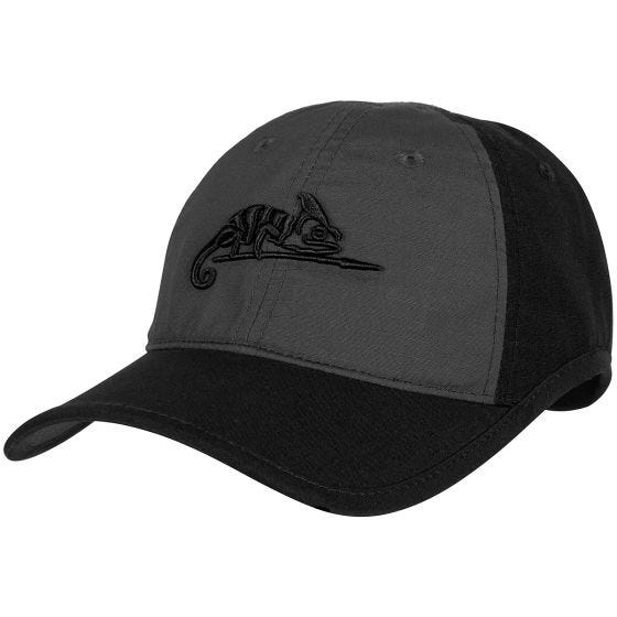 Helikon Logo Cap Polycotton Ripstop Black / Shadow Grey