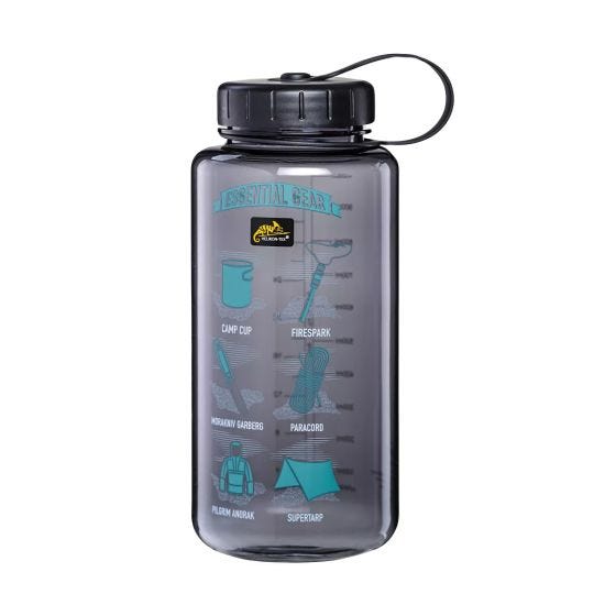 Helikon Wide Mouth Tritan Bottle 1L Gear Smoke