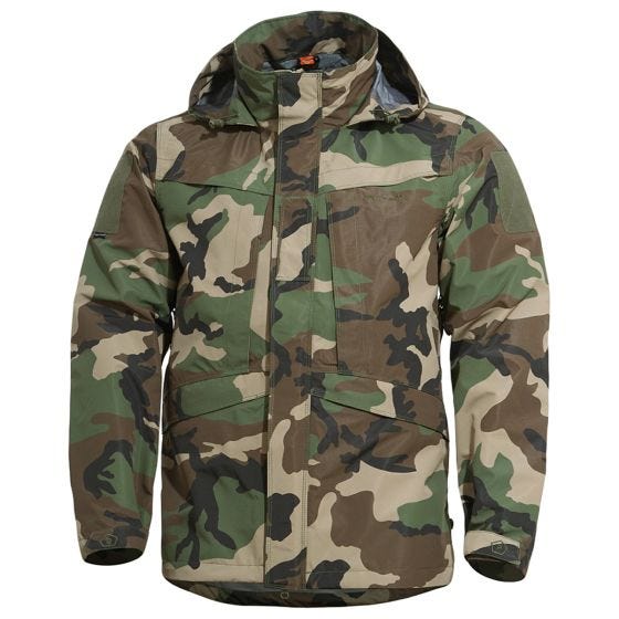 Pentagon Hurricane Shell Jacket Woodland