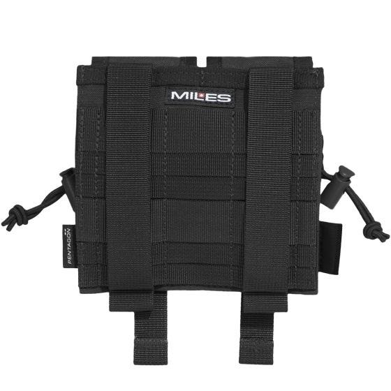Pentagon Double Multi Pouch Black