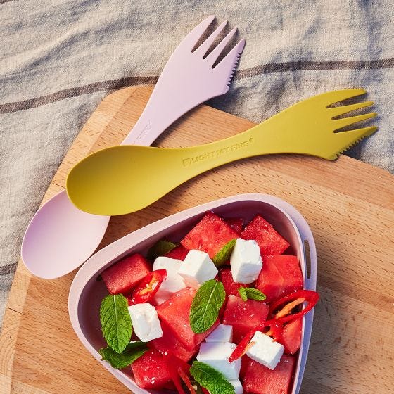 Light My Fire Spork Large Serving Bio Sandy Green
