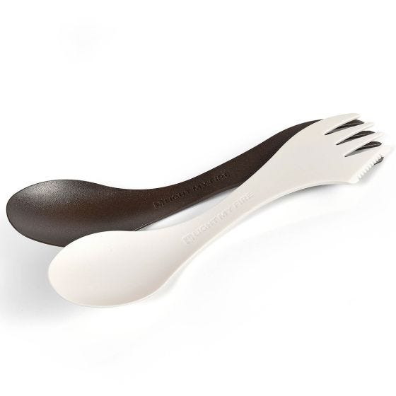 Light My Fire Spork Original Bio 2 Pack Cocoa/Cream