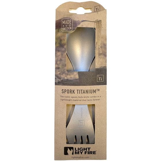 Light My Fire Titanium Spork Grey