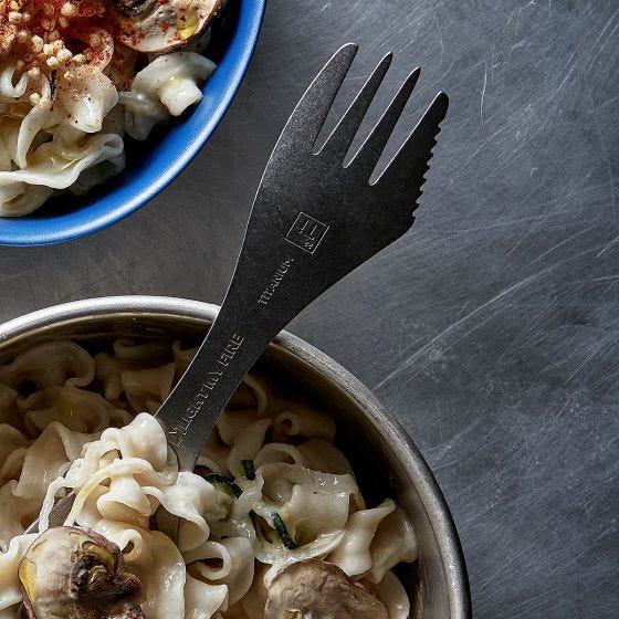 Light My Fire Titanium Spork Kit Grey